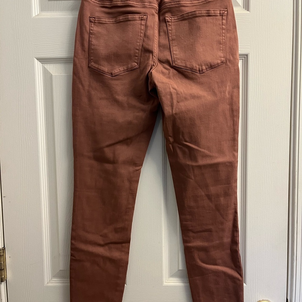 Maurice’s Women’s Rust Skinny Jeggings Jeans Highrise Small Regular New - Picture 6 of 6